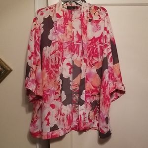 Apt. 9 Floral Print Kimono
